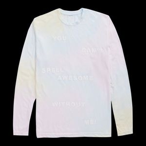 TAYLOR SWIFT TIE DYE LONG SLEEVE SHIRT SIZE SMALL